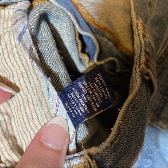 Y2K American Eagle Outfitters Ruffle Distressed Mini Skirt Size 8 - Picture 3 of 5